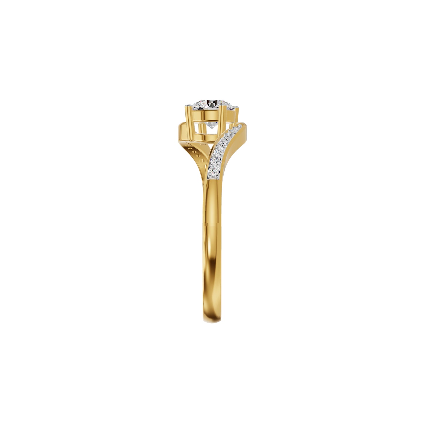 DLR002209 18 KT / Yellow Gold / 18
