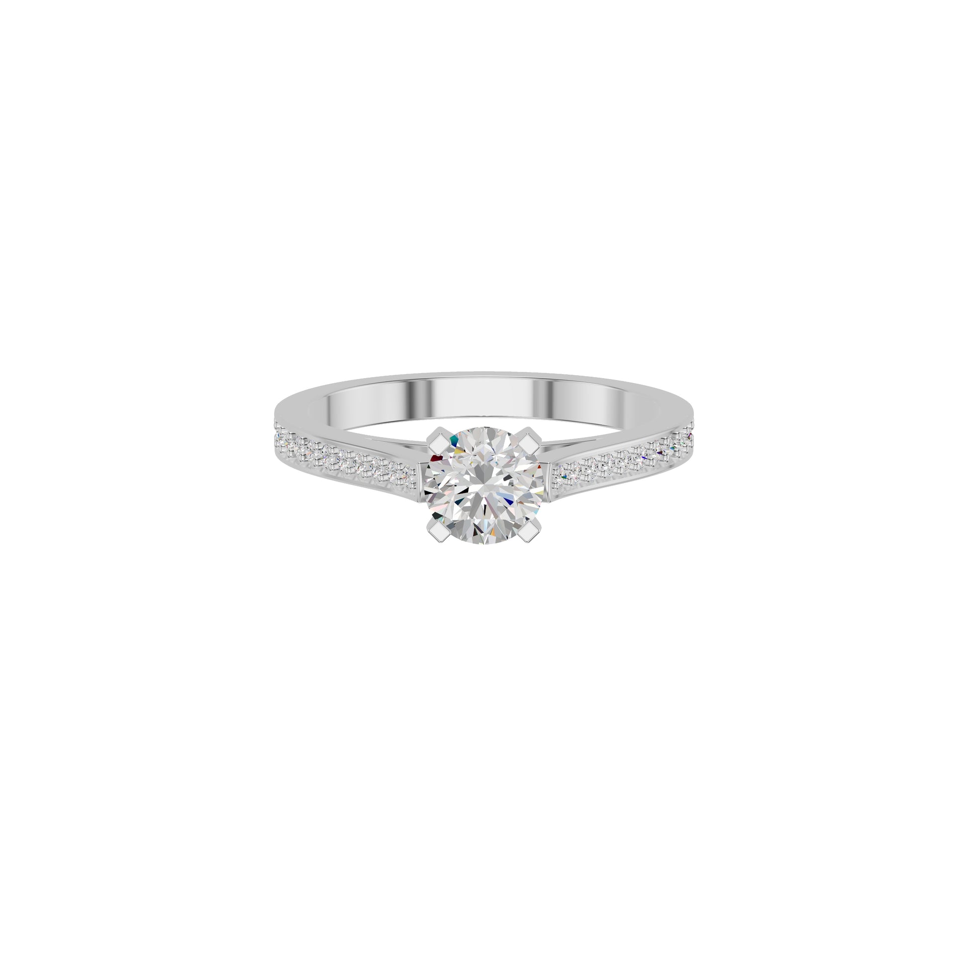 DLR002210 18 KT / White Gold / 18