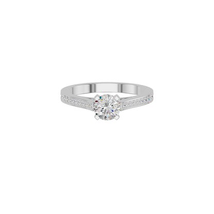 DLR002210 18 KT / White Gold / 18