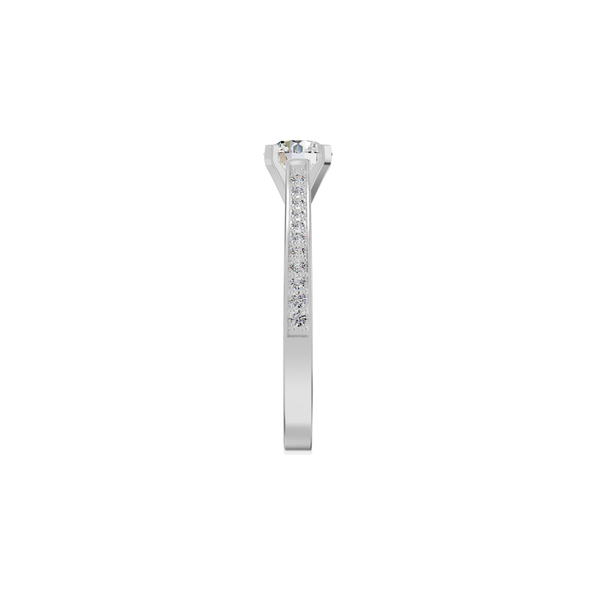 DLR002210 18 KT / White Gold / 18