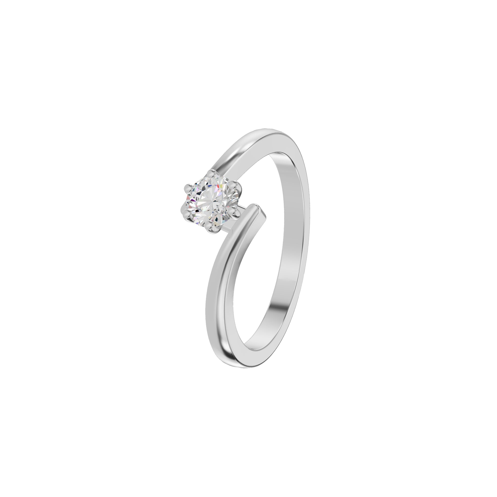 DLR002211 18 KT / White Gold / 18