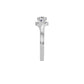 DLR002211 18 KT / White Gold / 18