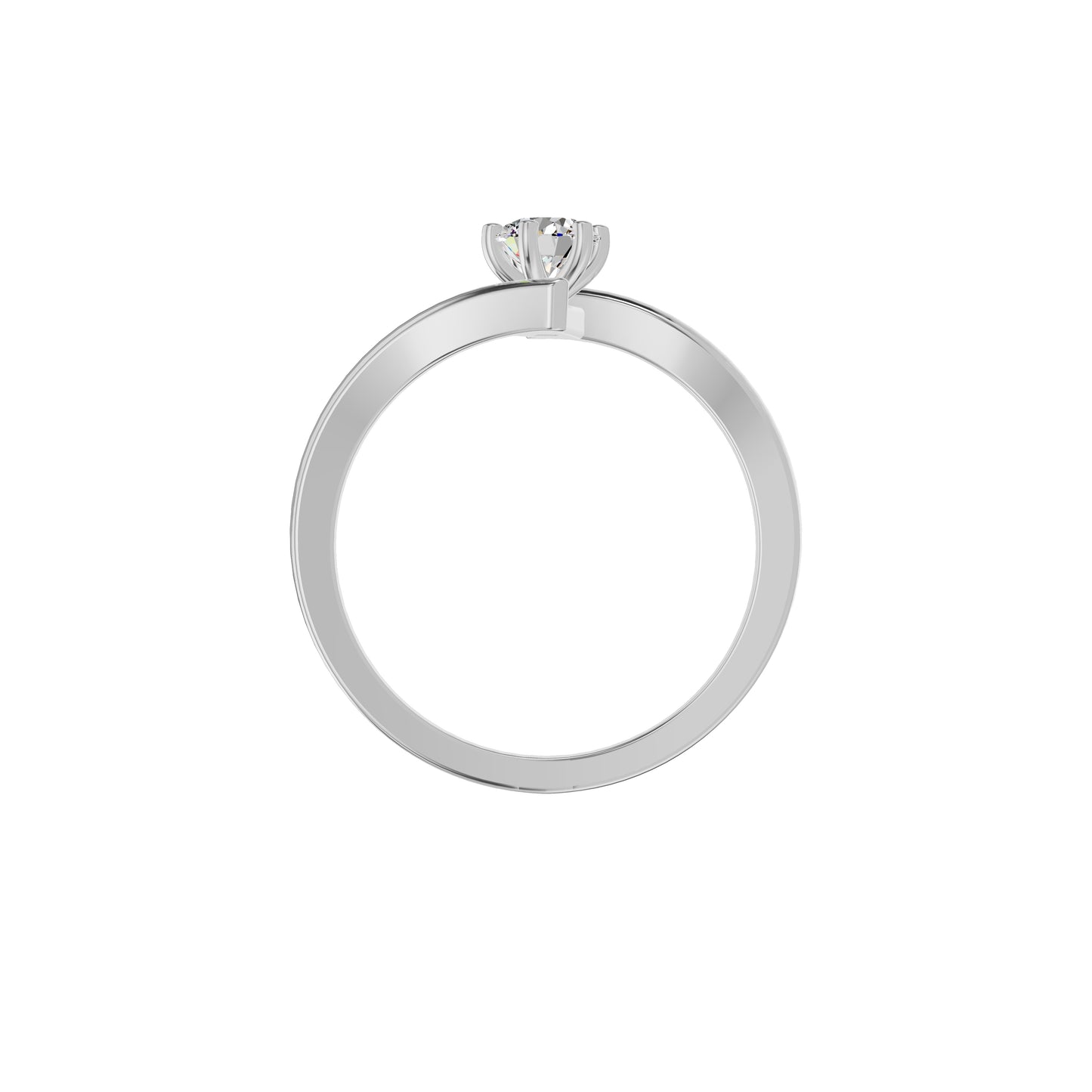 DLR002211 18 KT / White Gold / 18