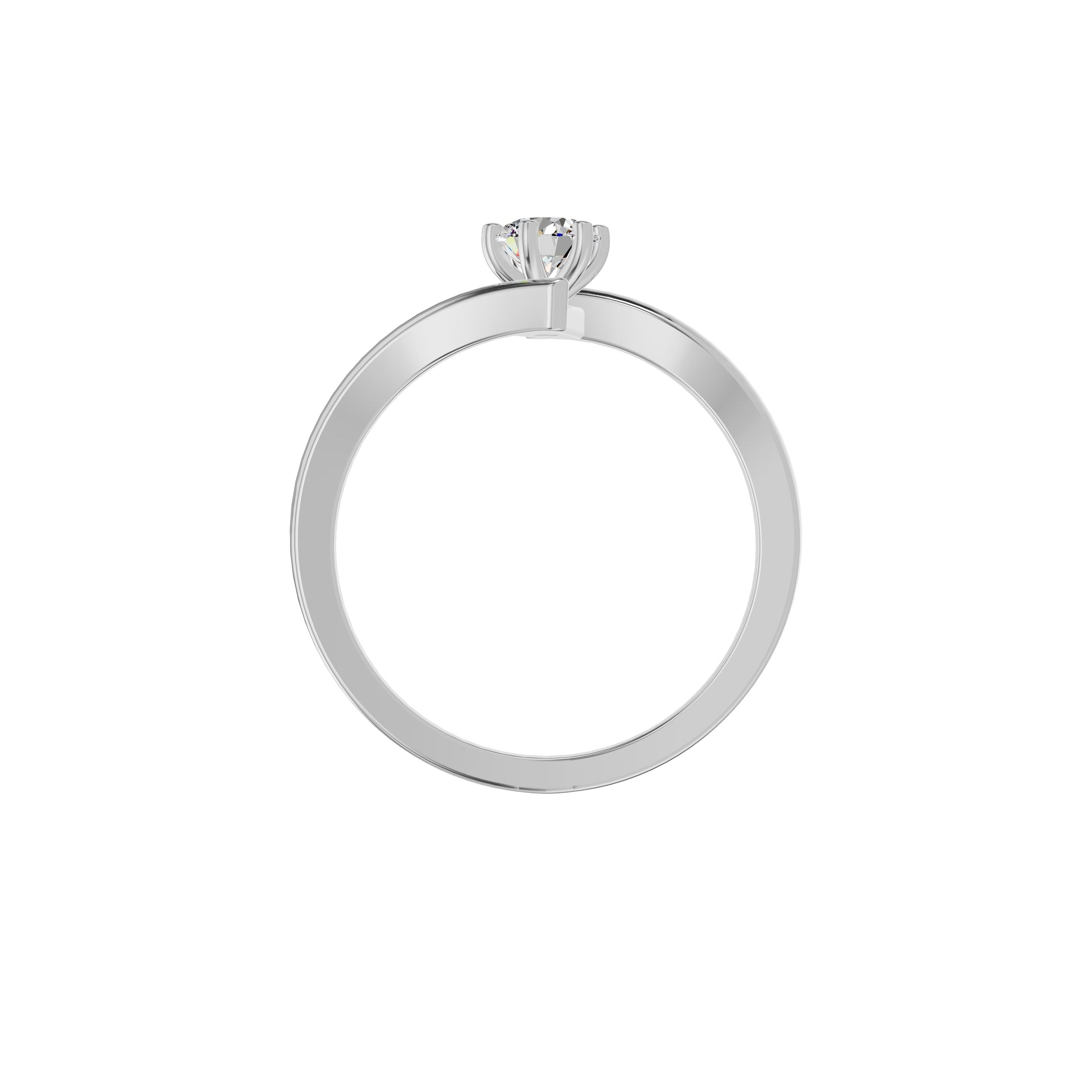 DLR002211 18 KT / White Gold / 18