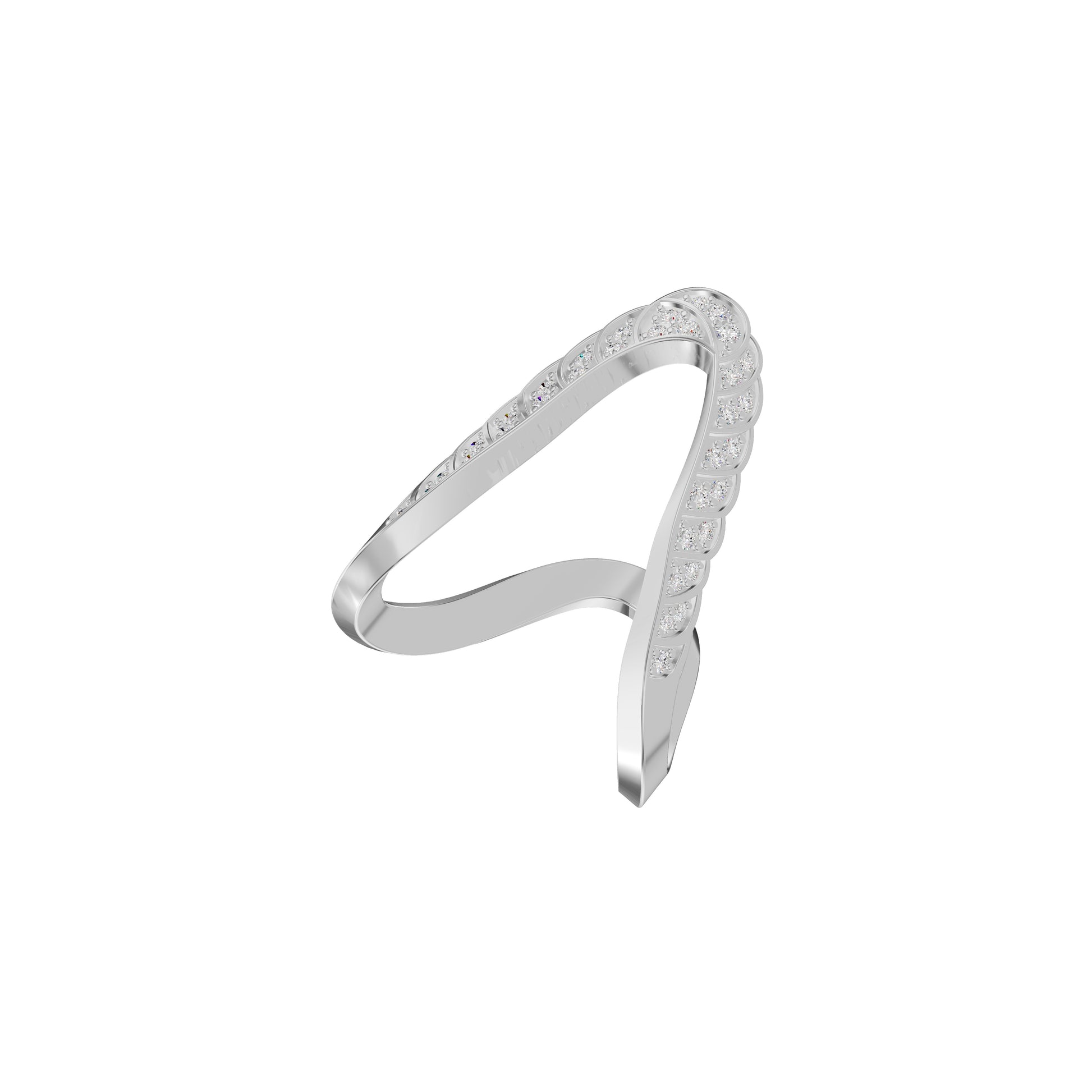DLR002212 18 KT / White Gold / 18