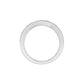 One Line Cross Diamond Cocktail Ring 18 KT / White Gold / 18