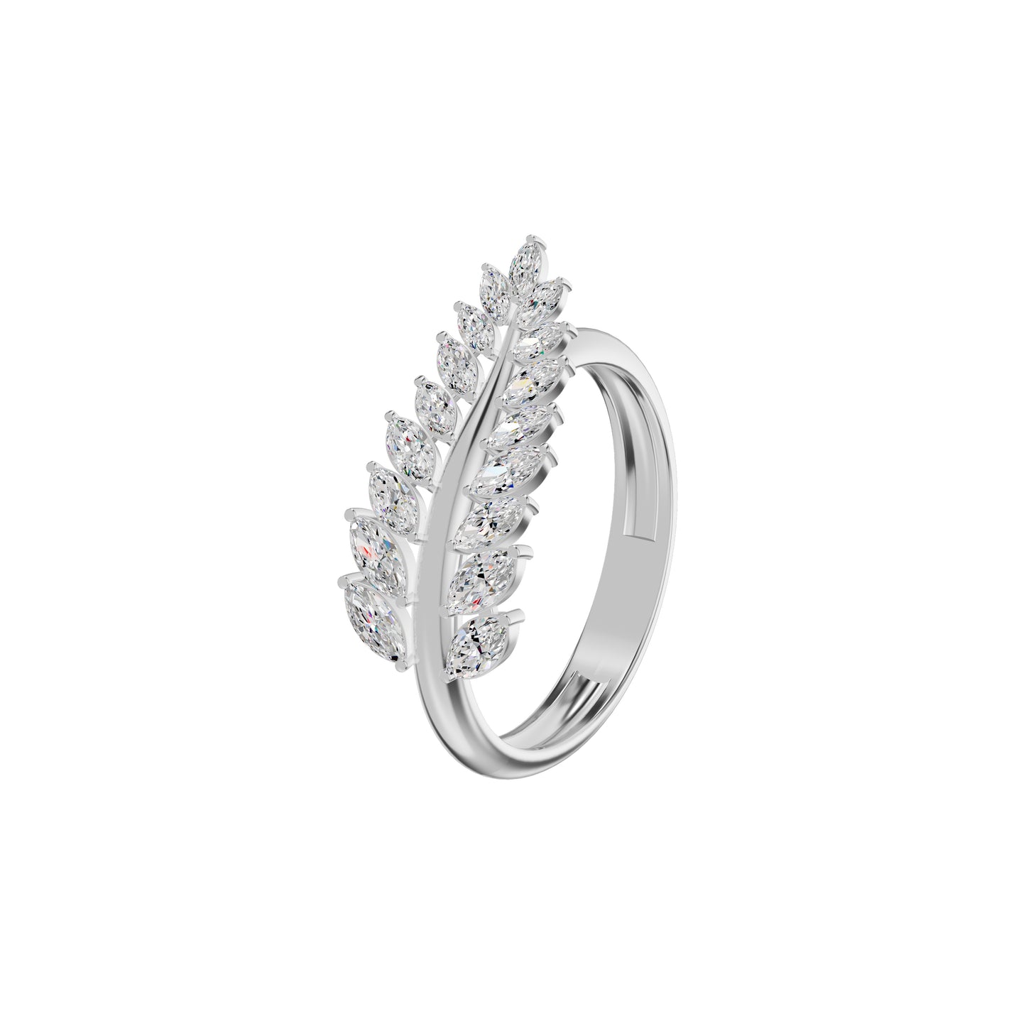 DLR002217 18 KT / White Gold / 18