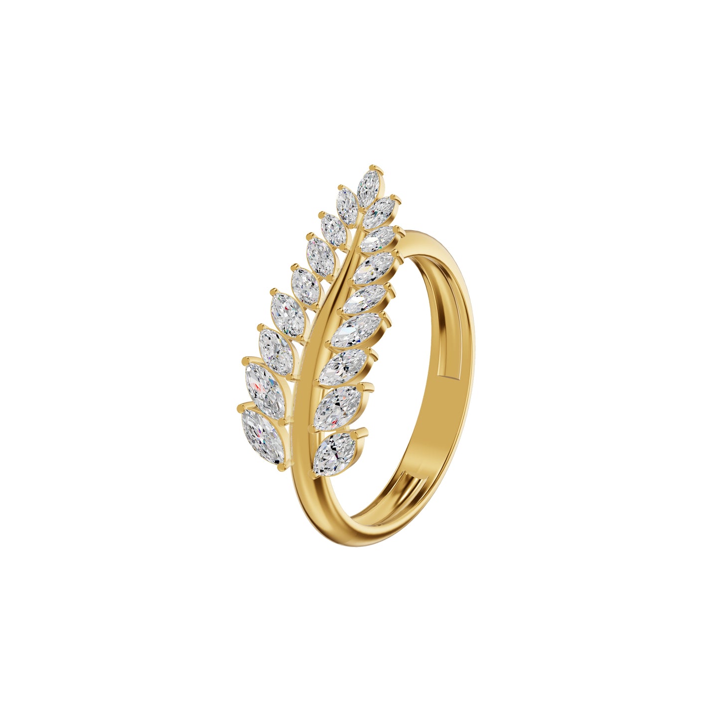 DLR002217 18 KT / Yellow Gold / 18