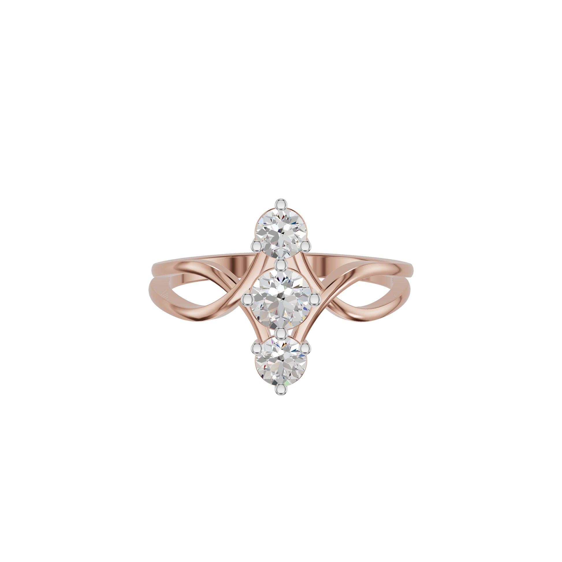 DLR002219 18 KT / Rose Gold / 18