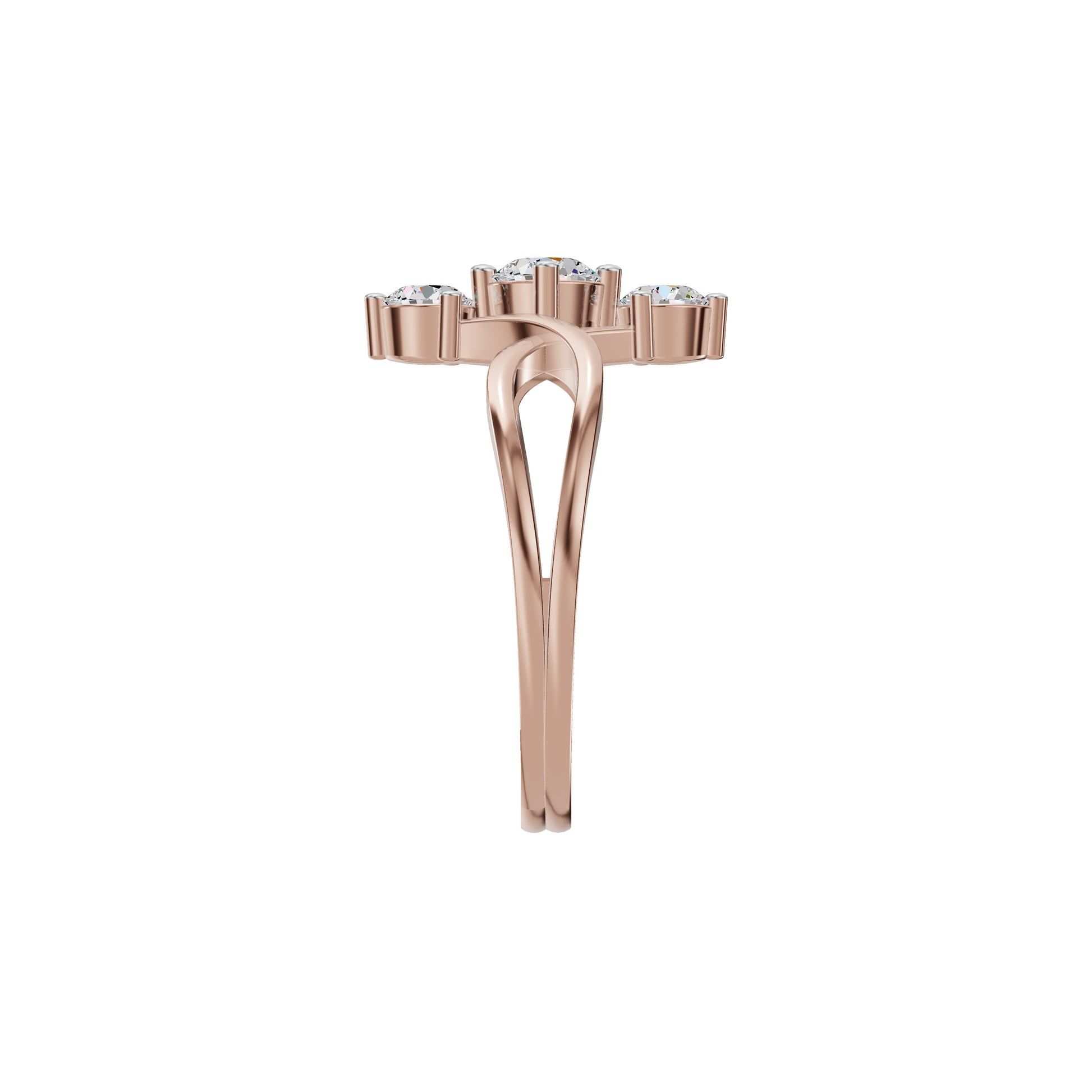 DLR002219 18 KT / Rose Gold / 18