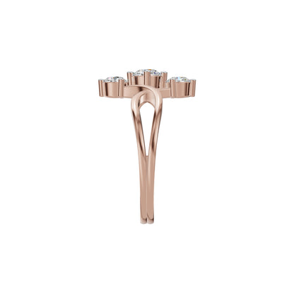 DLR002219 18 KT / Rose Gold / 18