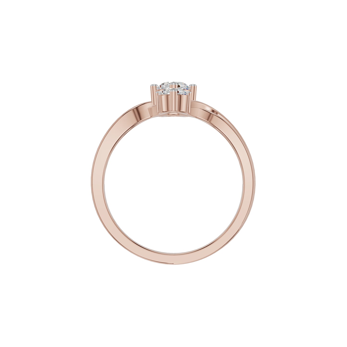 DLR002219 18 KT / Rose Gold / 18