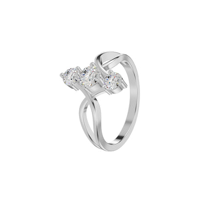 DLR002219 18 KT / White Gold / 18