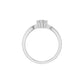 DLR002219 18 KT / White Gold / 18