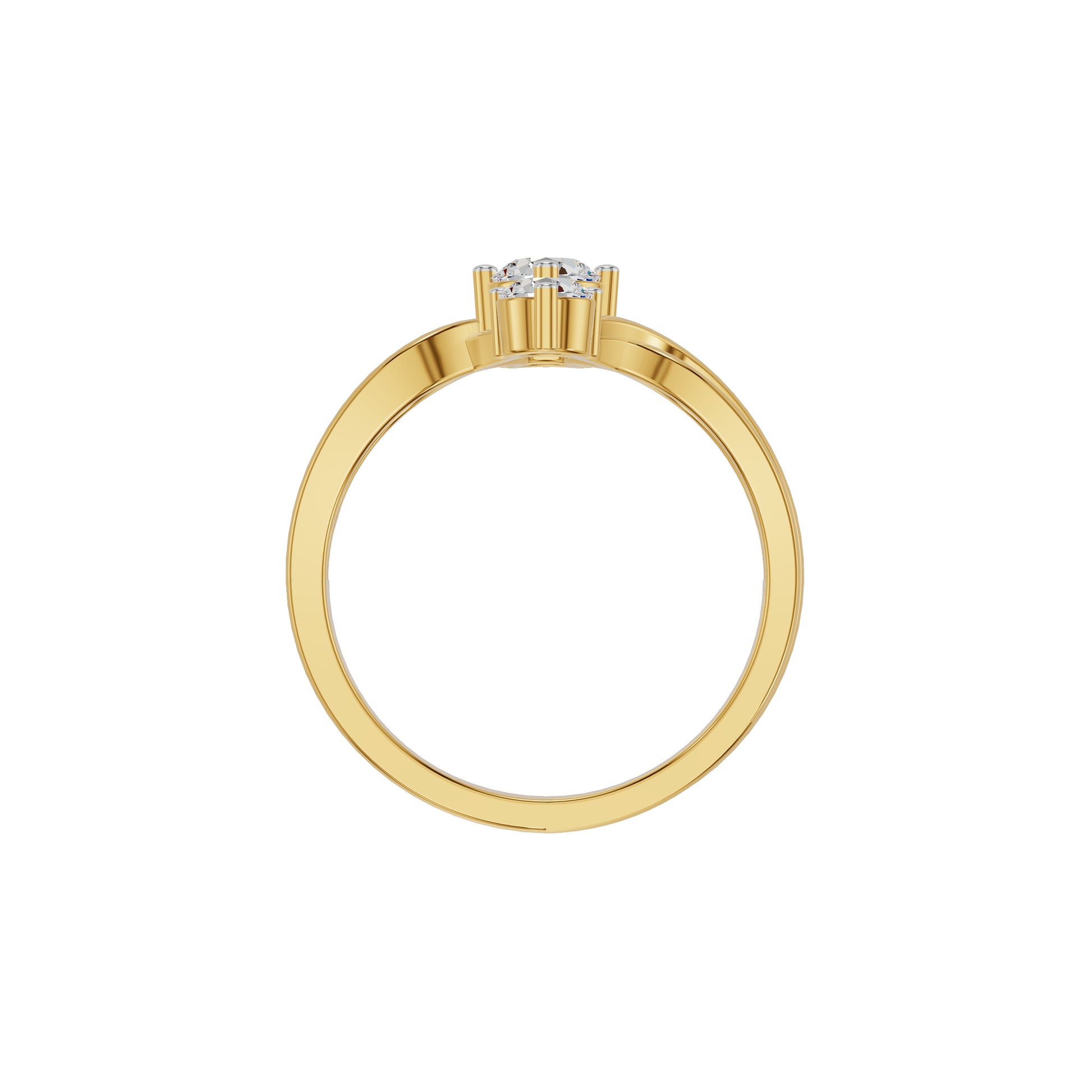 DLR002219 18 KT / Yellow Gold / 18