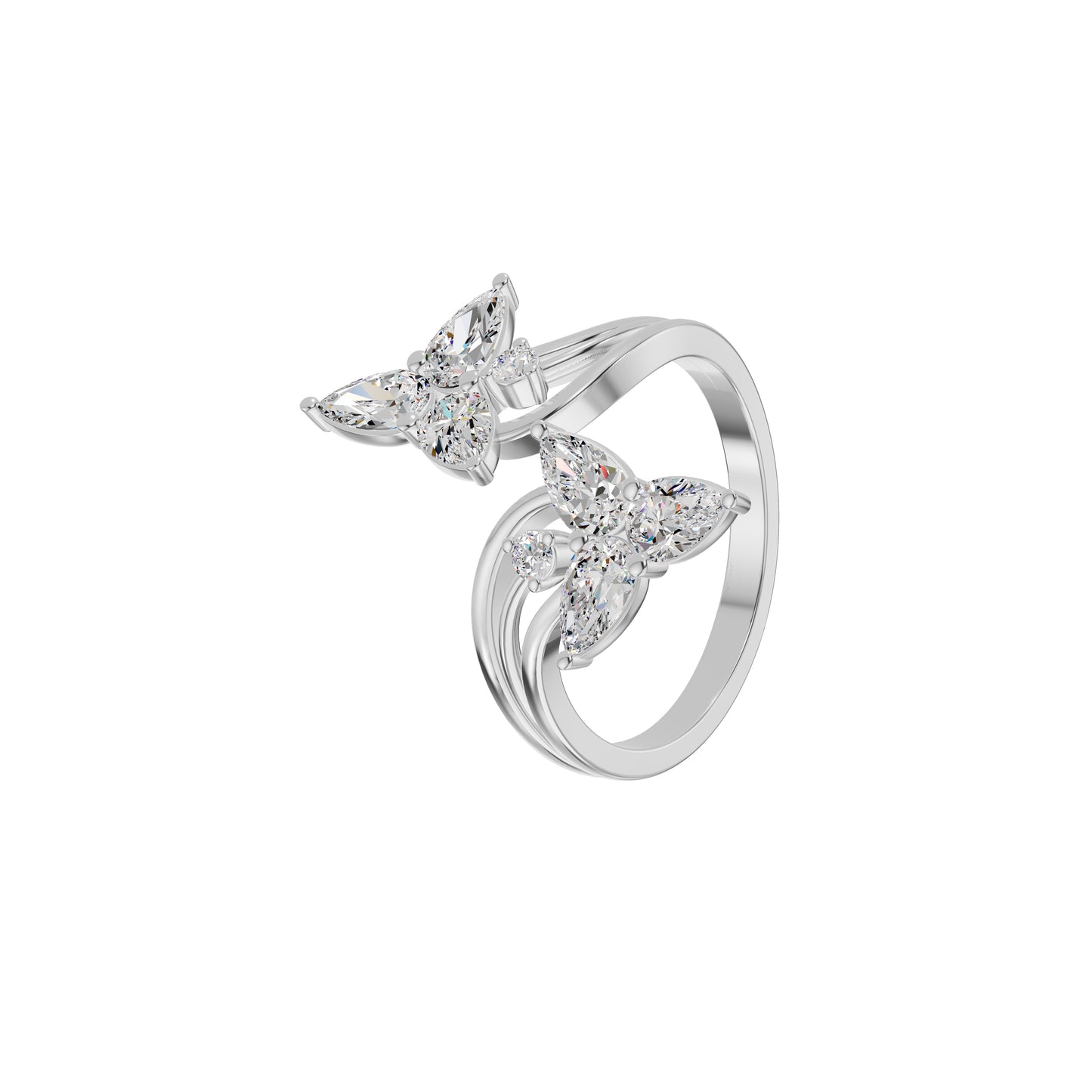 DLR002220 18 KT / White Gold / 18