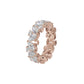 Marquise Cluster Diamond Band Ring