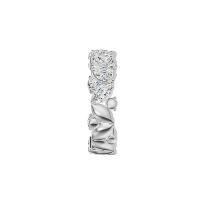 Marquise Cluster Diamond Band Ring