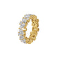 Marquise Cluster Diamond Band Ring