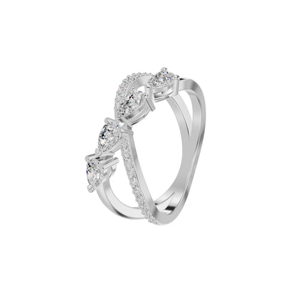 DLR002222 18 KT / White Gold / 18