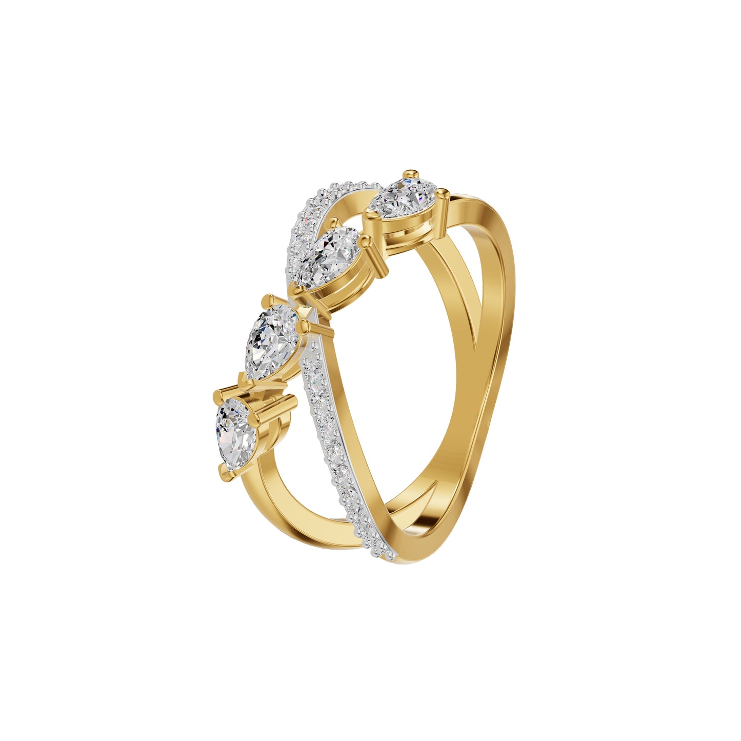DLR002222 18 KT / Yellow Gold / 18