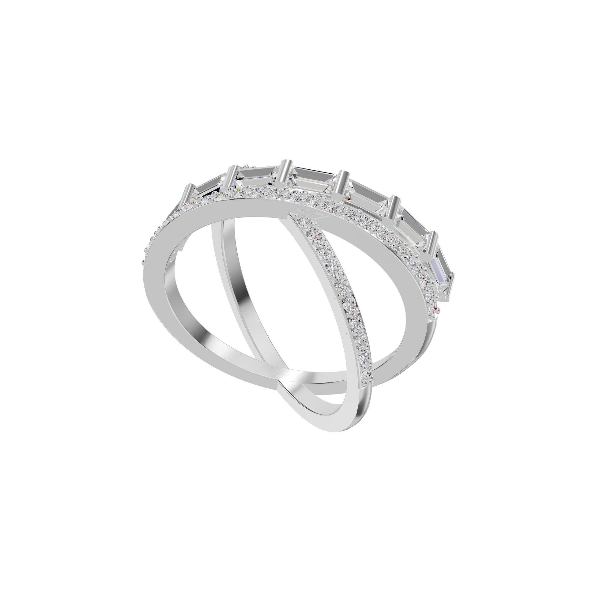 DLR002223 18 KT / White Gold / 18