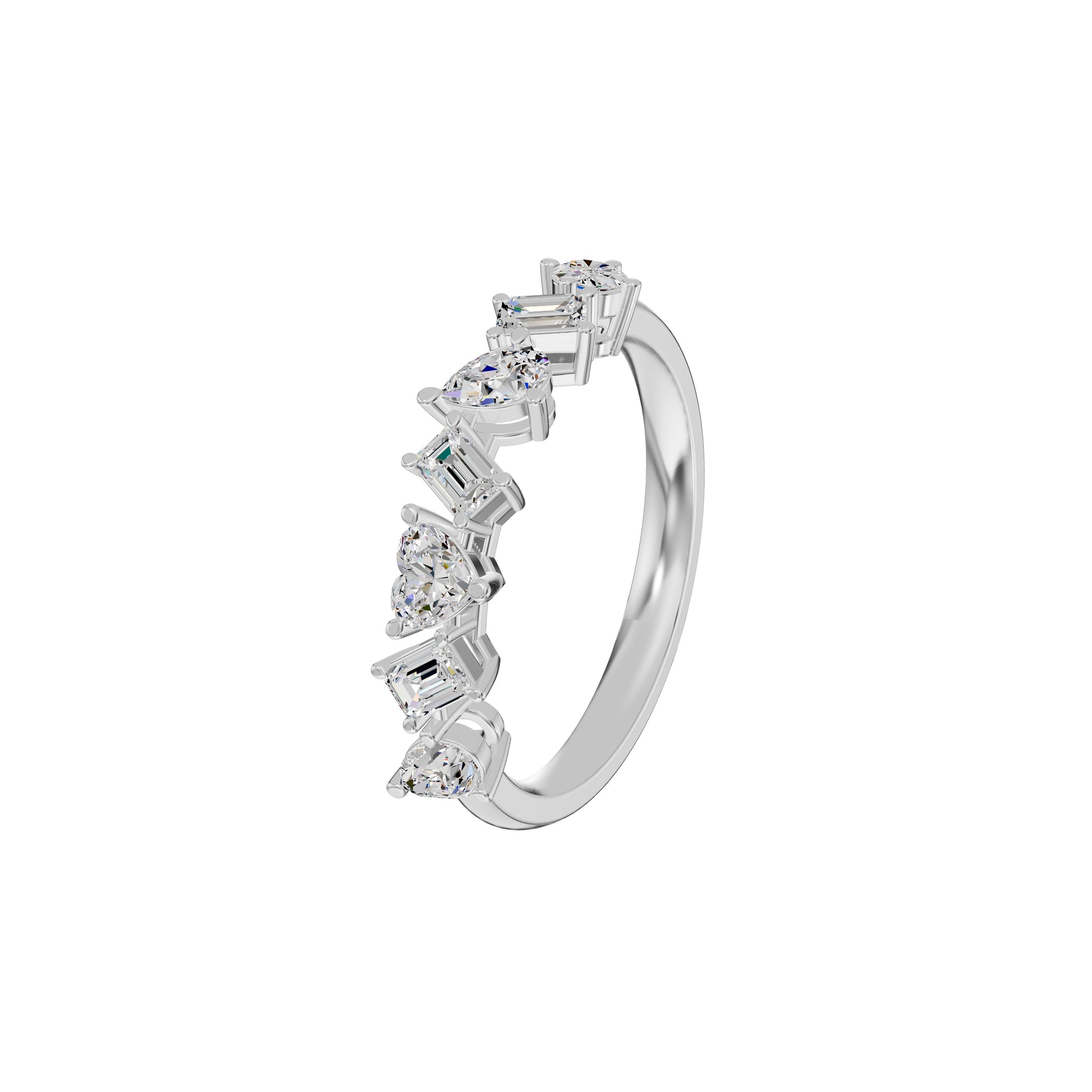 DLR002224 18 KT / White Gold / 18