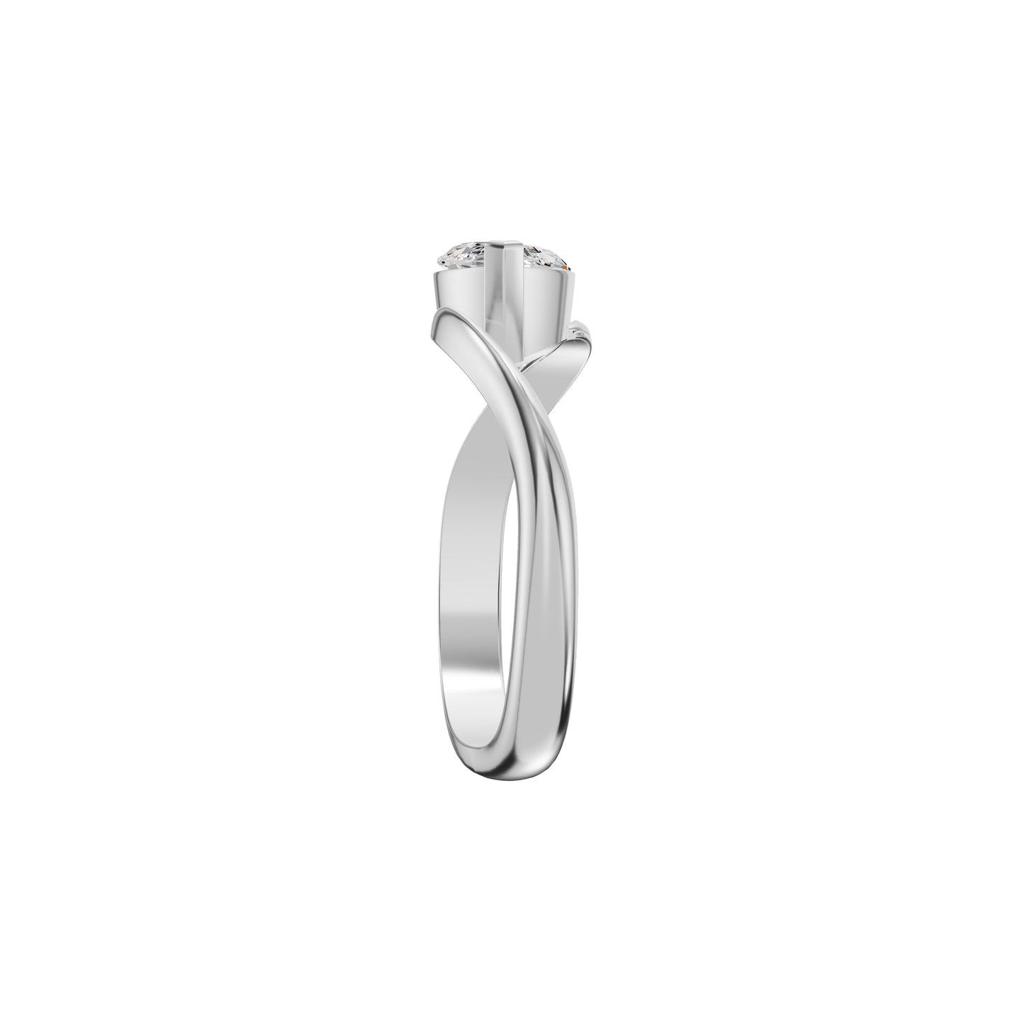 DLR002231 18 KT / White Gold / 18