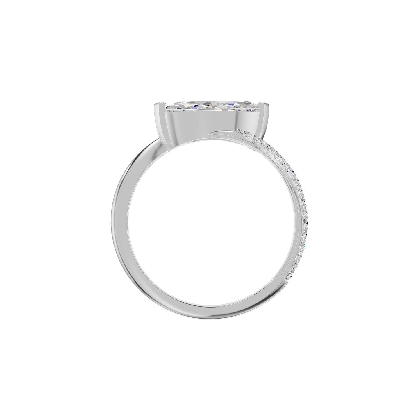 DLR002231 18 KT / White Gold / 18