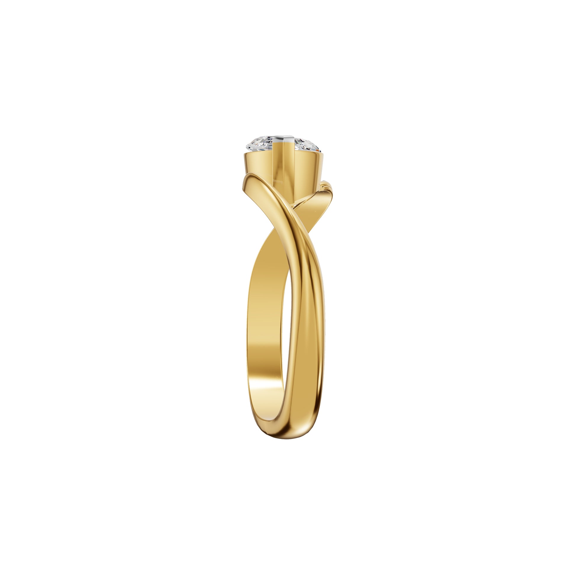 DLR002231 18 KT / Yellow Gold / 18