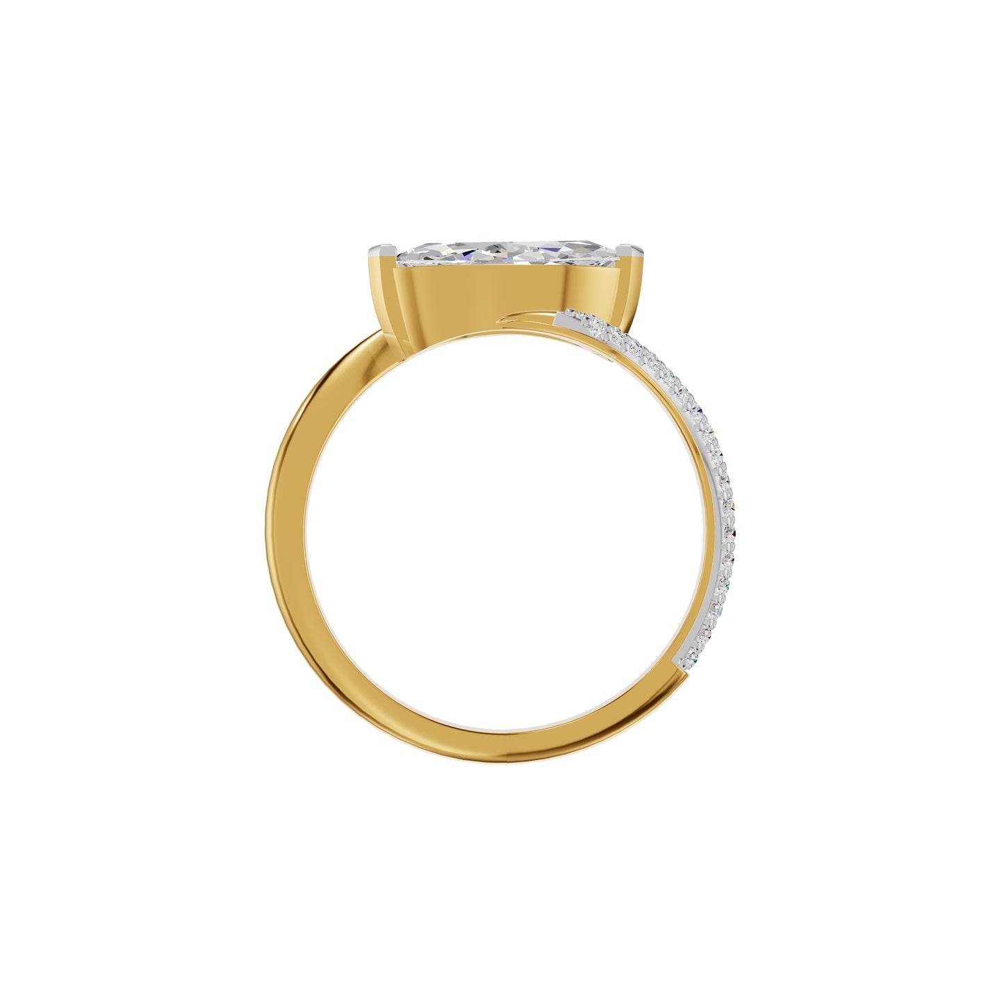 DLR002231 18 KT / Yellow Gold / 18