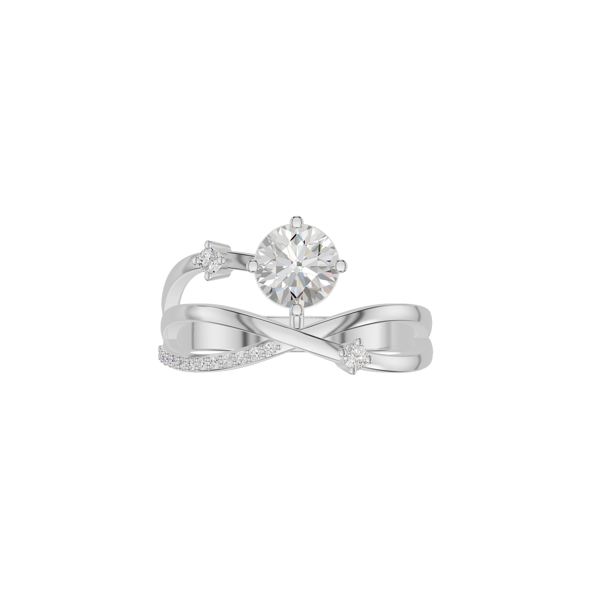 DLR002232 18 KT / White Gold / 18