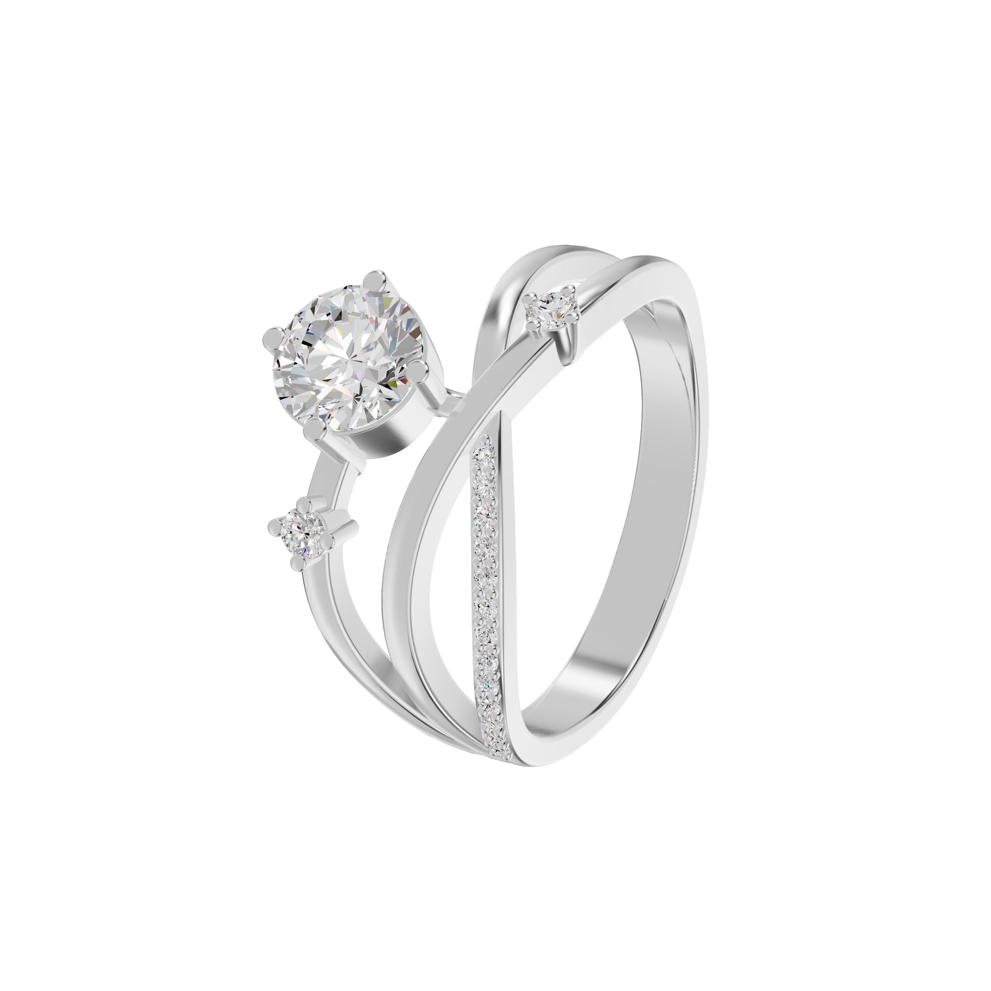 DLR002232 18 KT / White Gold / 18