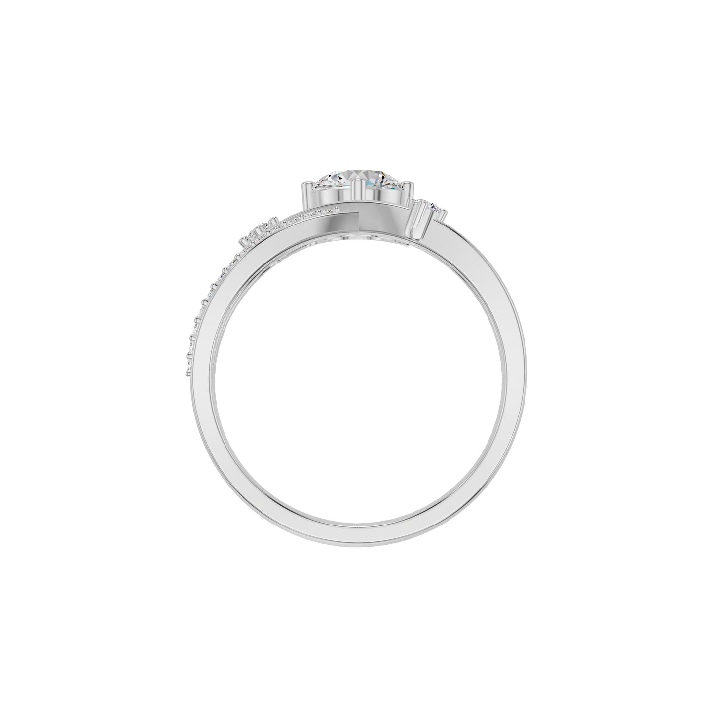 DLR002232 18 KT / White Gold / 18