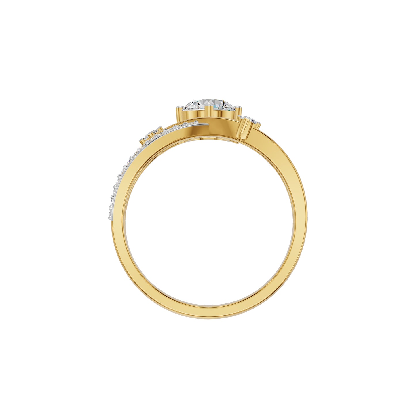 DLR002232 18 KT / Yellow Gold / 18