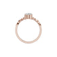 DLR002233 18 KT / Rose Gold / 18