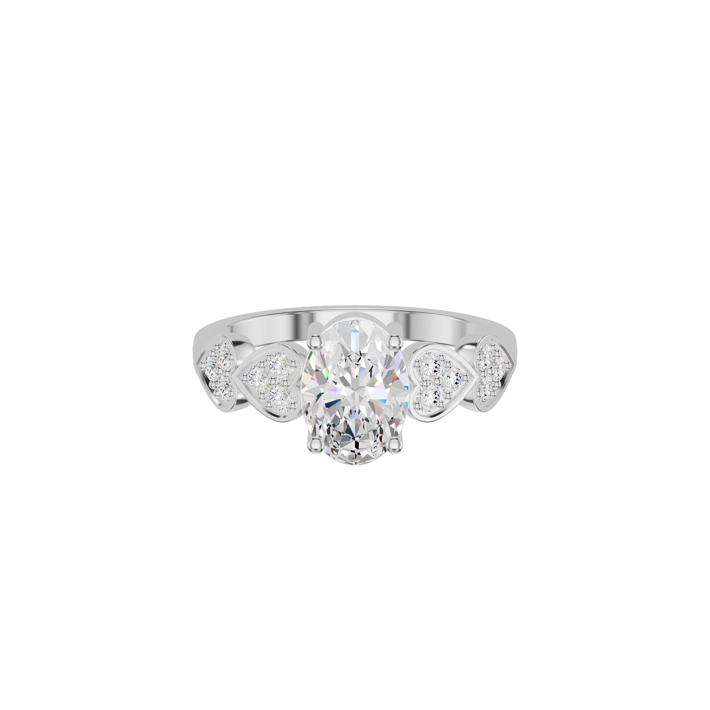DLR002233 18 KT / White Gold / 18