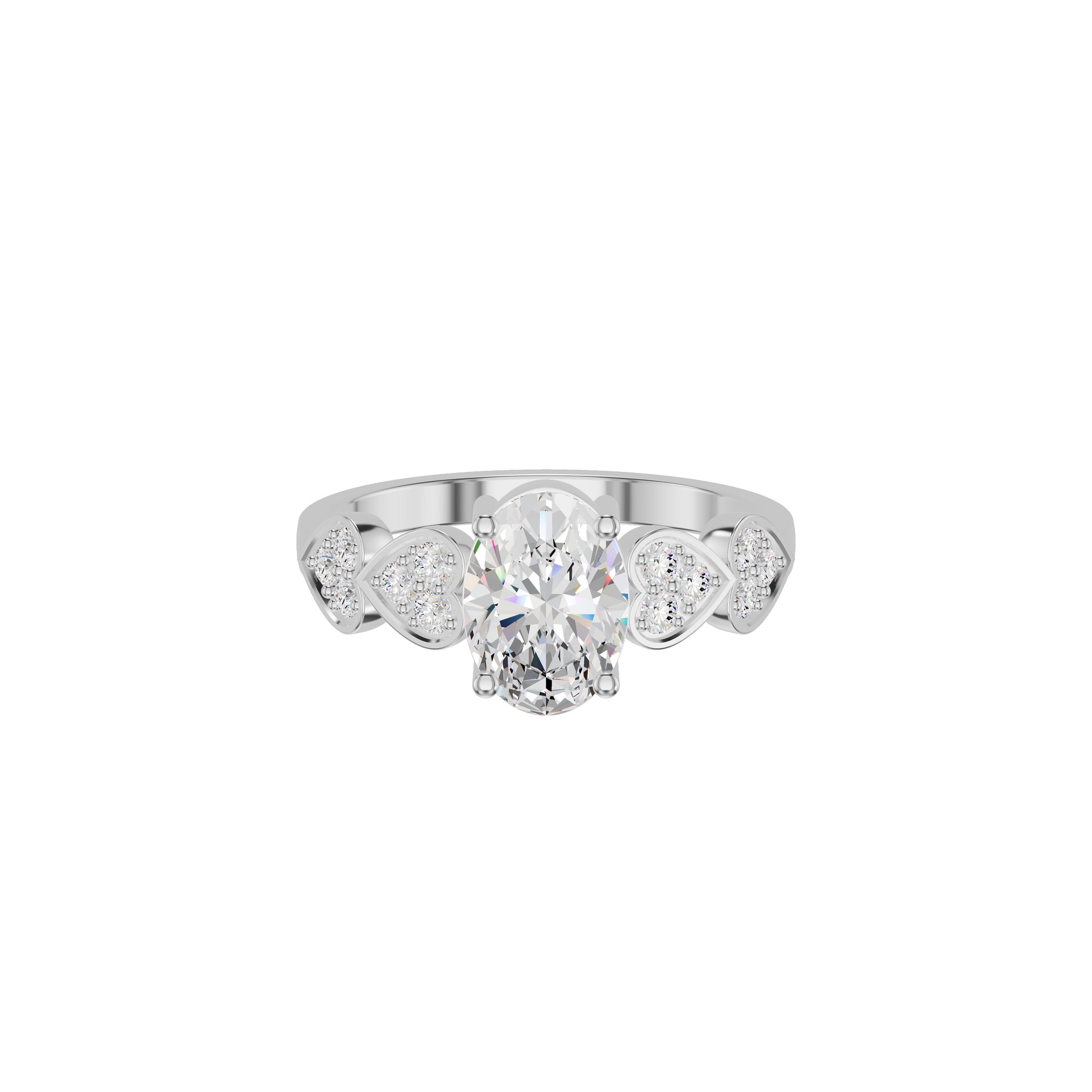 DLR002233 18 KT / White Gold / 18