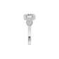 DLR002233 18 KT / White Gold / 18