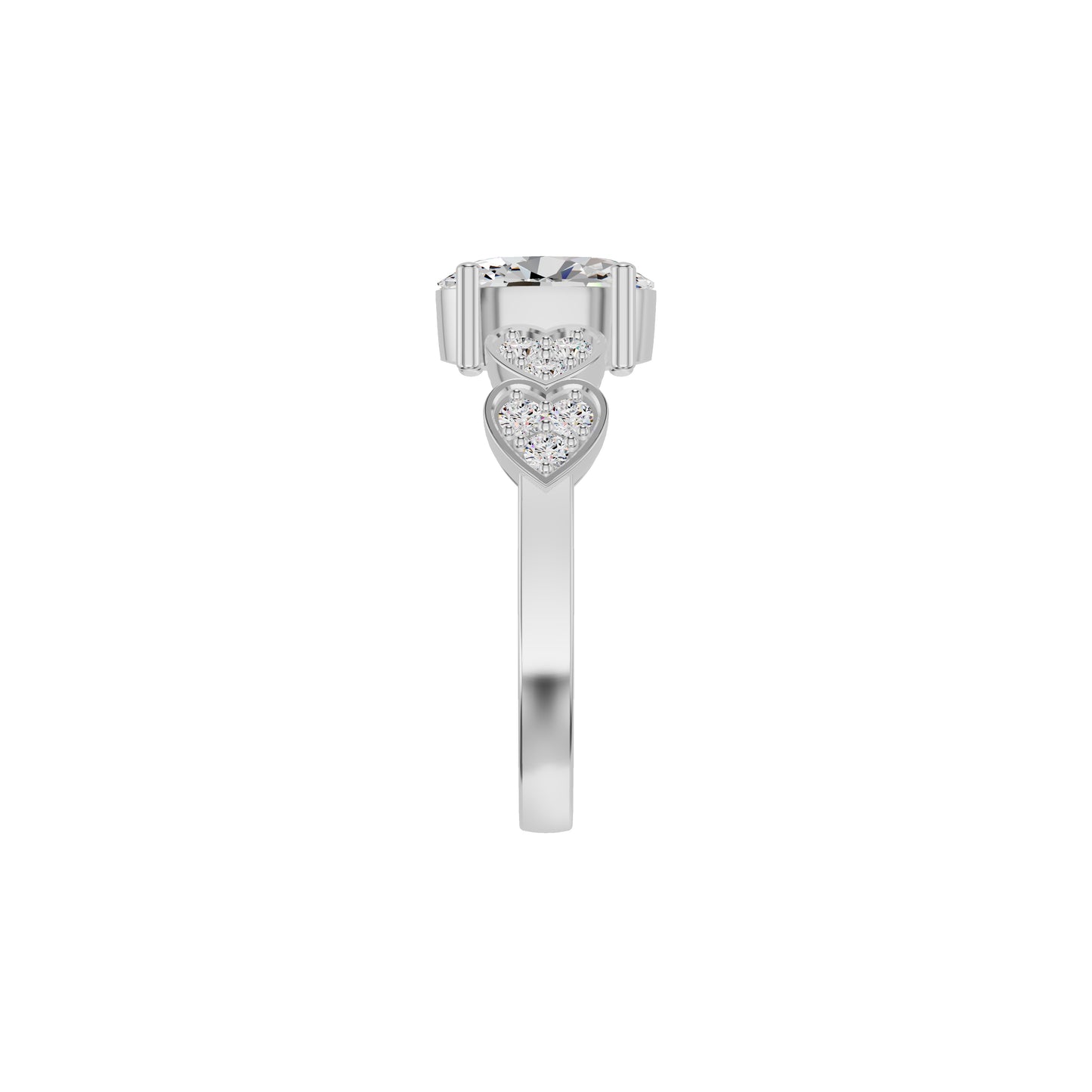 DLR002233 18 KT / White Gold / 18