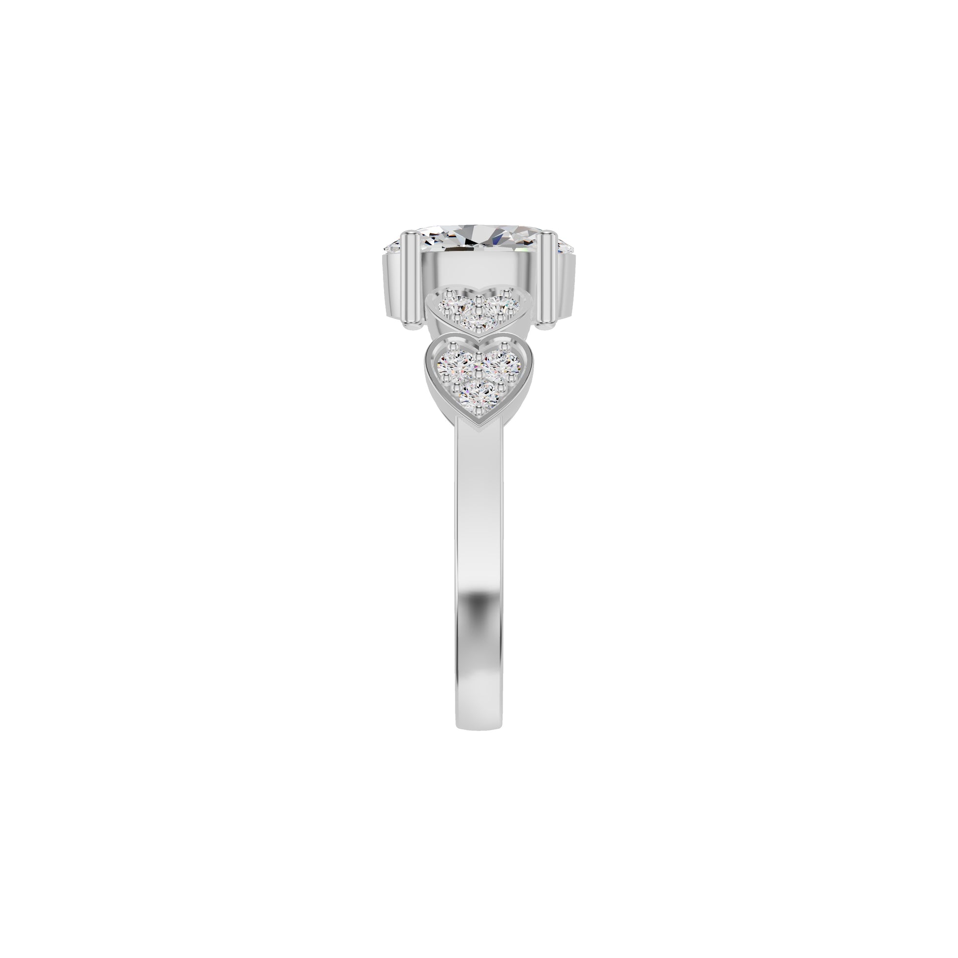 DLR002233 18 KT / White Gold / 18