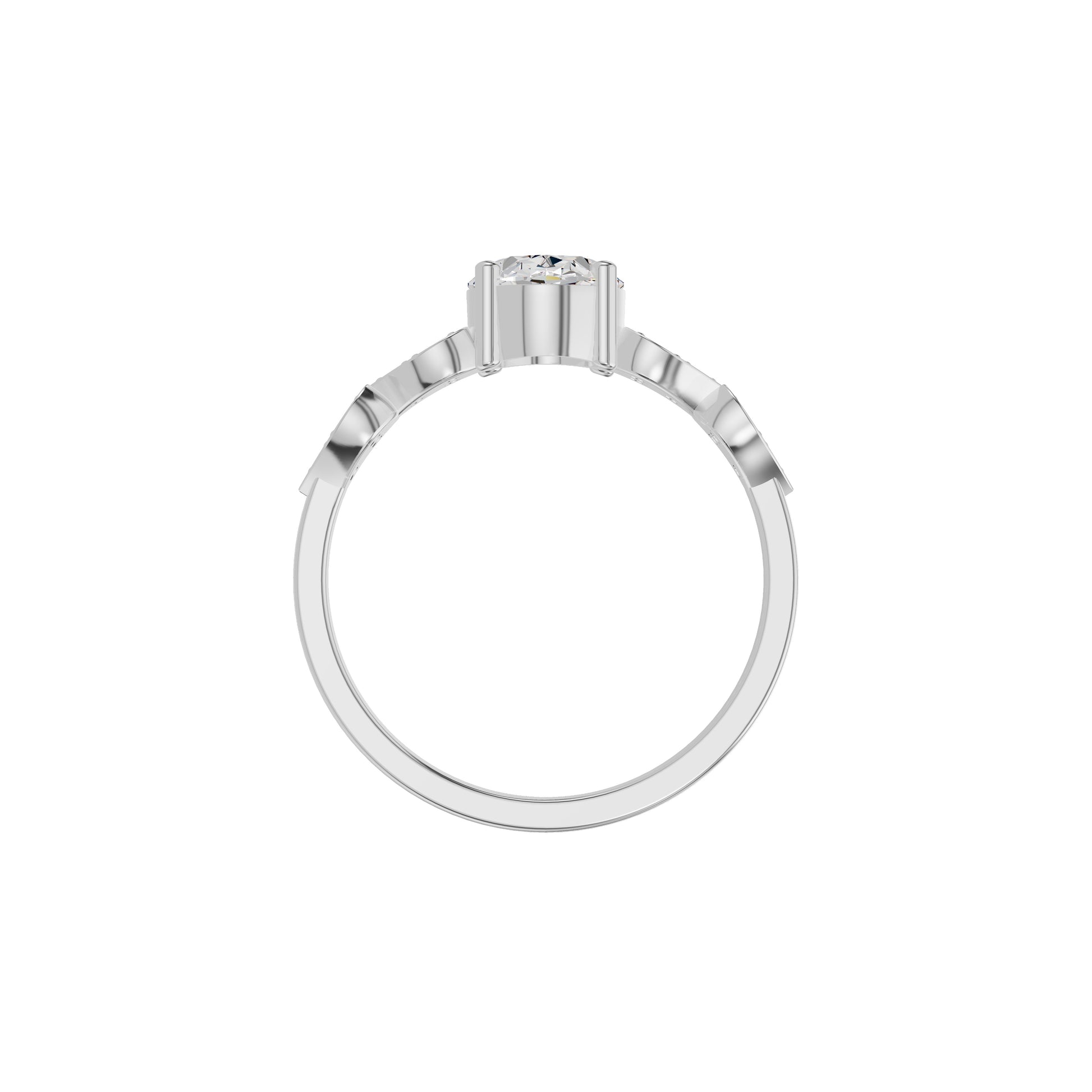 DLR002233 18 KT / White Gold / 18