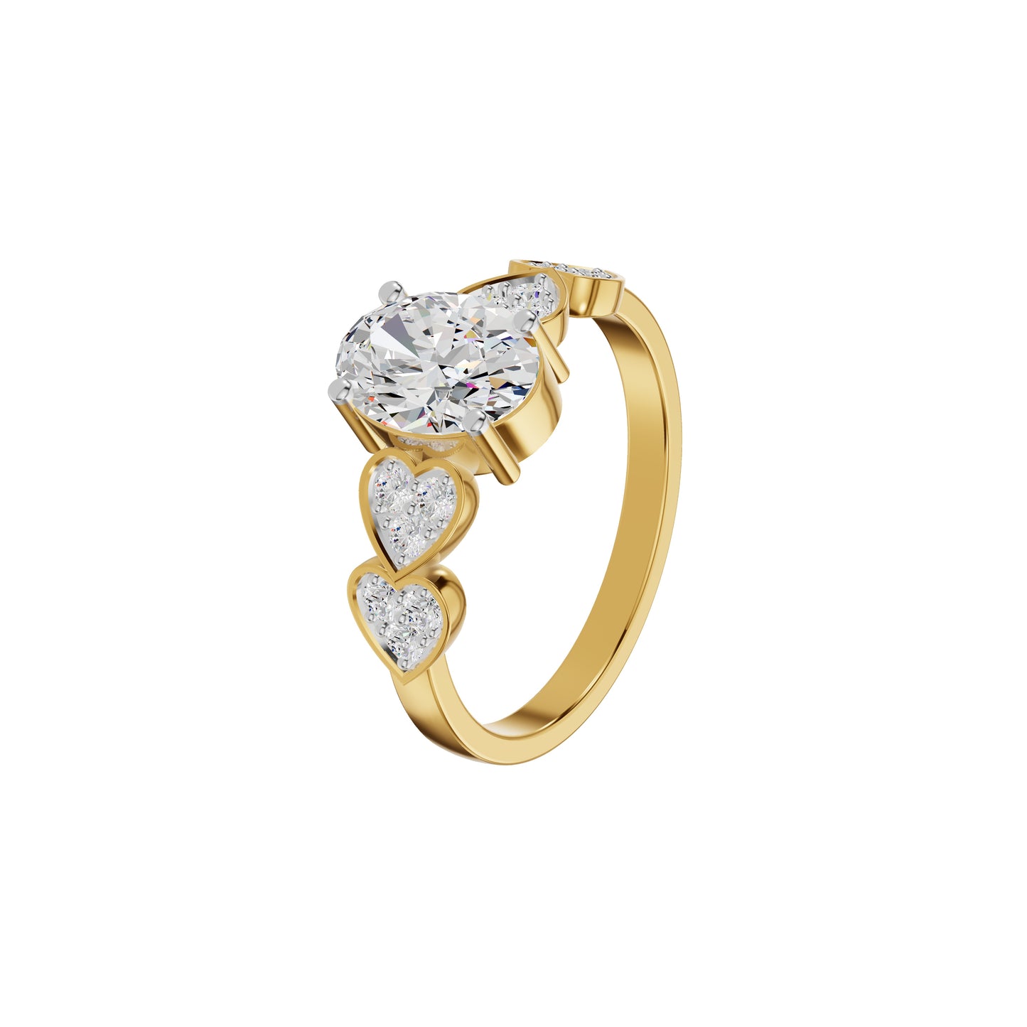 DLR002233 18 KT / Yellow Gold / 18