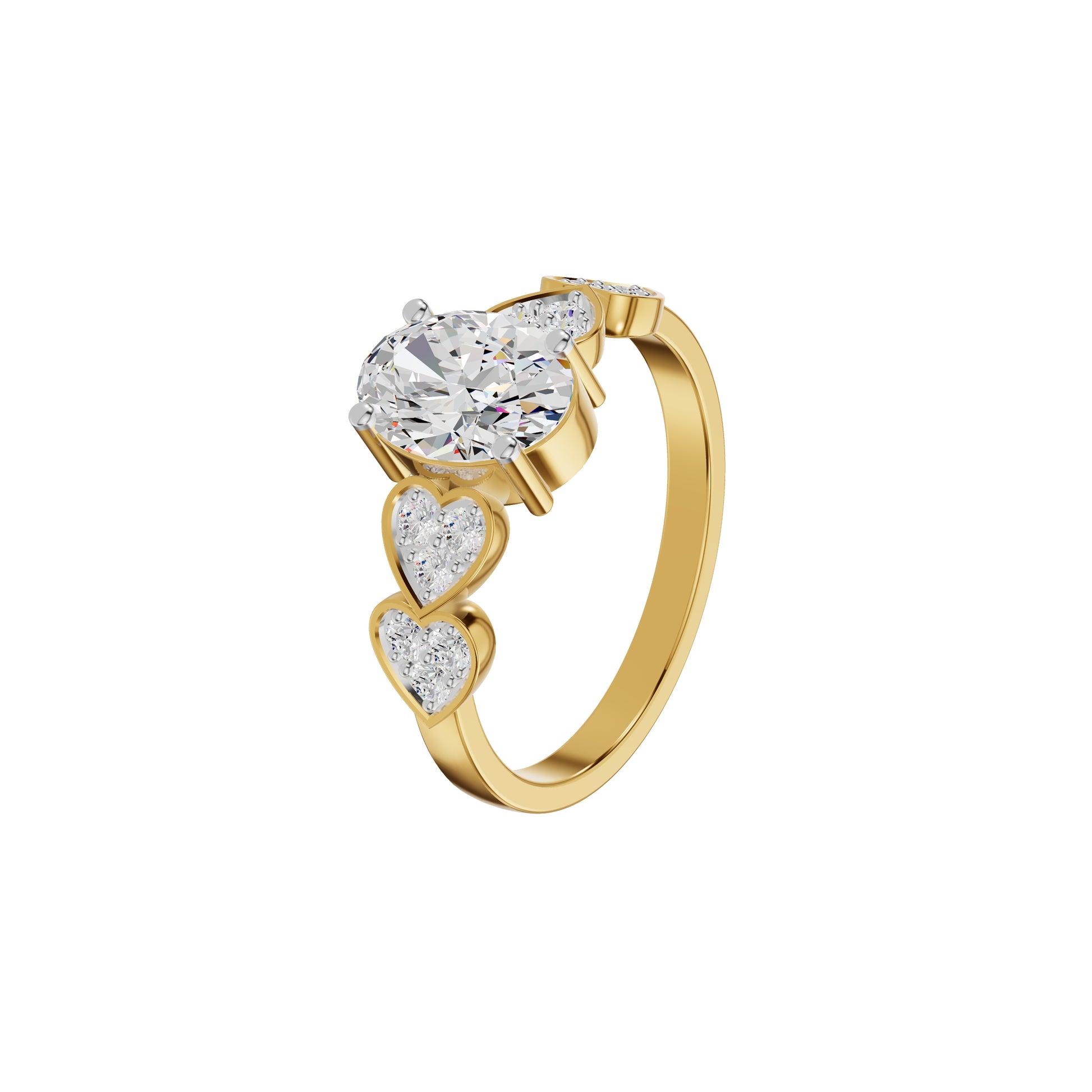 DLR002233 18 KT / Yellow Gold / 18