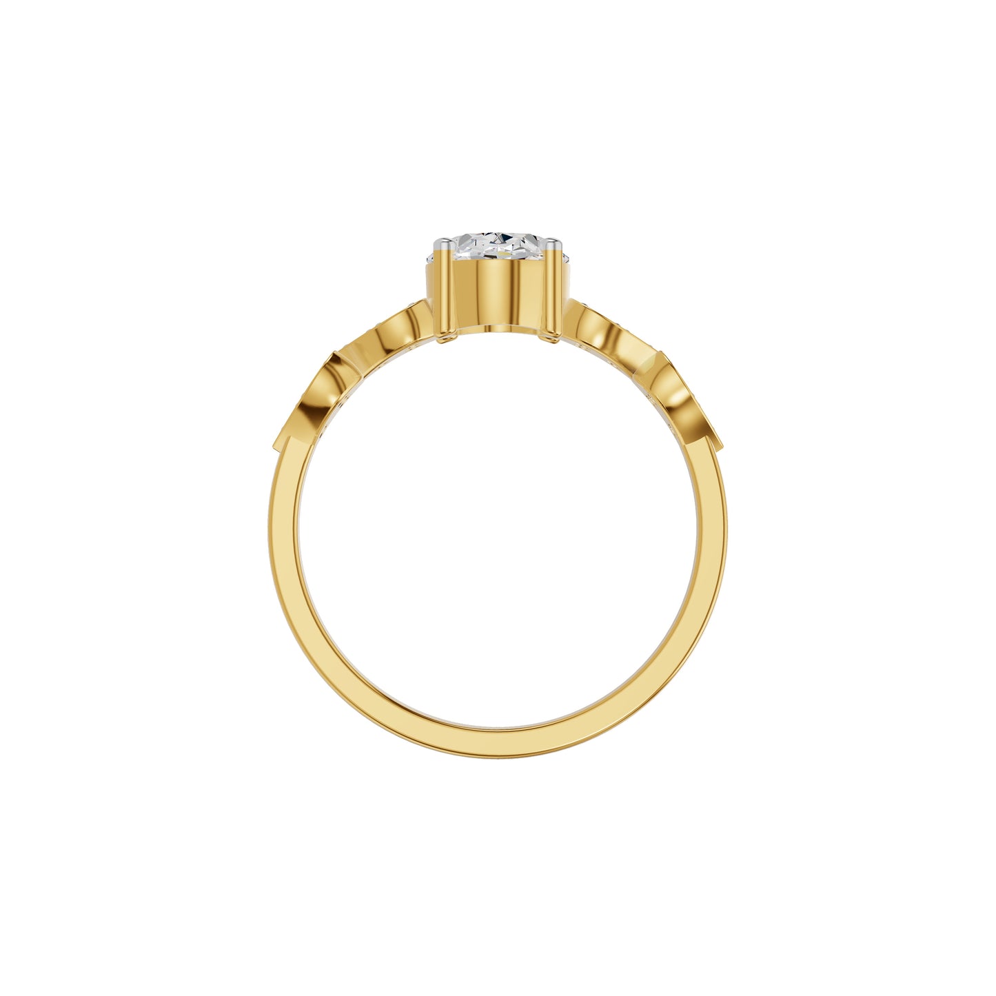 DLR002233 18 KT / Yellow Gold / 18