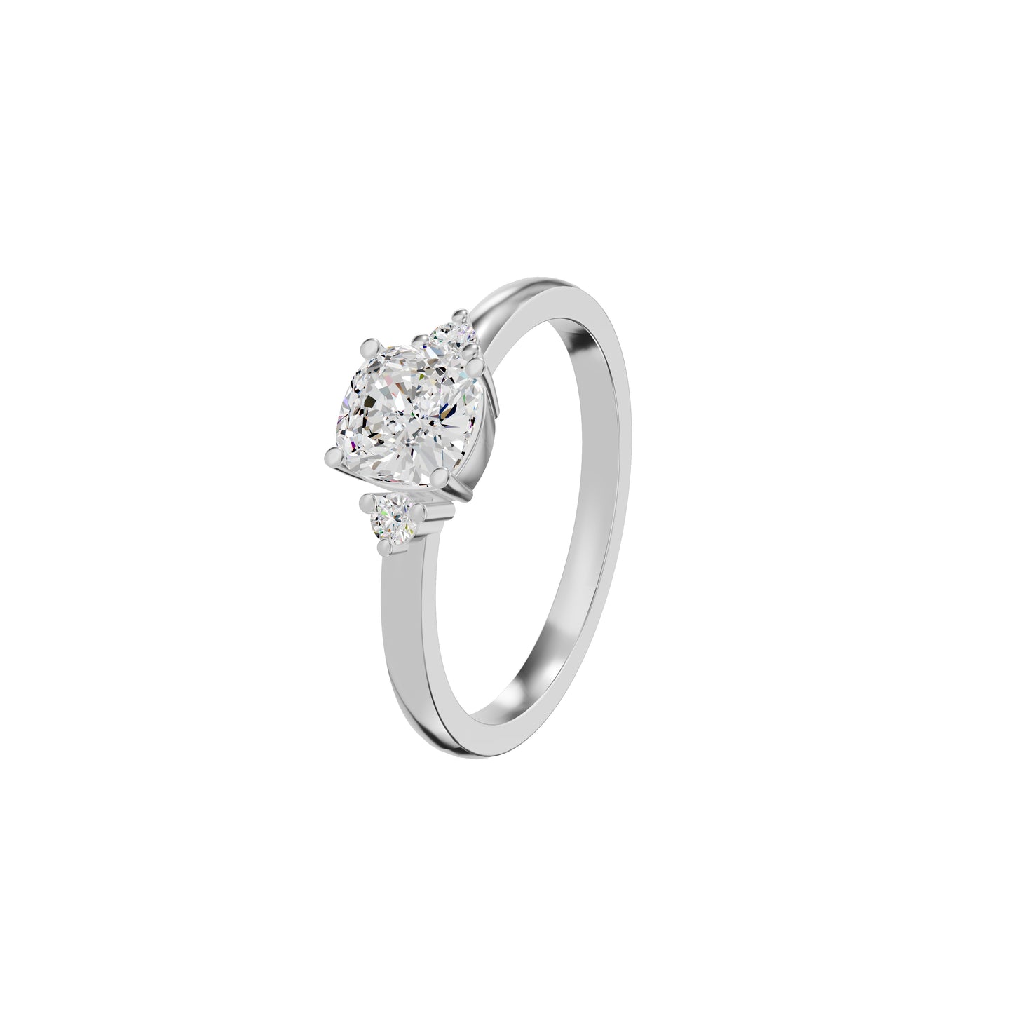 DLR002235 18 KT / White Gold / 18