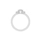DLR002235 18 KT / White Gold / 18