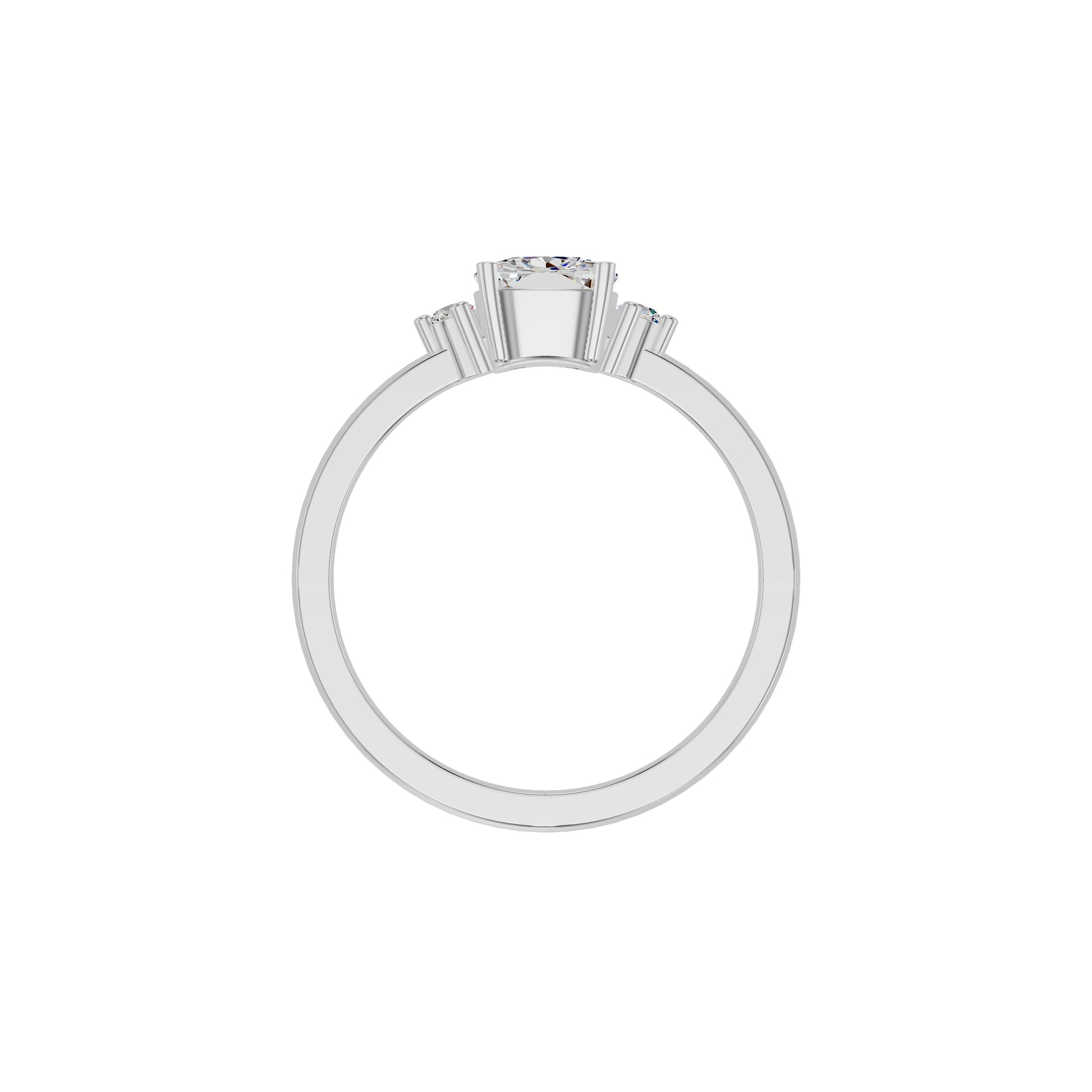 DLR002235 18 KT / White Gold / 18