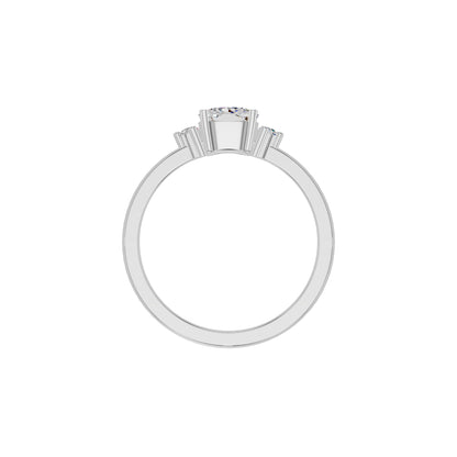 DLR002235 18 KT / White Gold / 18