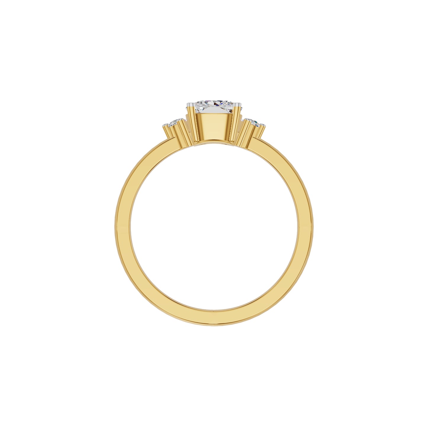 DLR002235 18 KT / Yellow Gold / 18